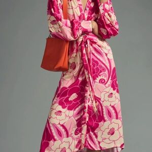 Farm Rio Tropical Groove Shirt Dress